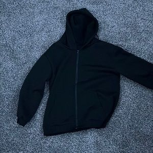 Black Zip-up Sweater